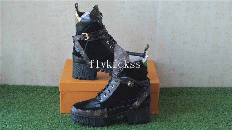 Brand LVS Girl Boots Black